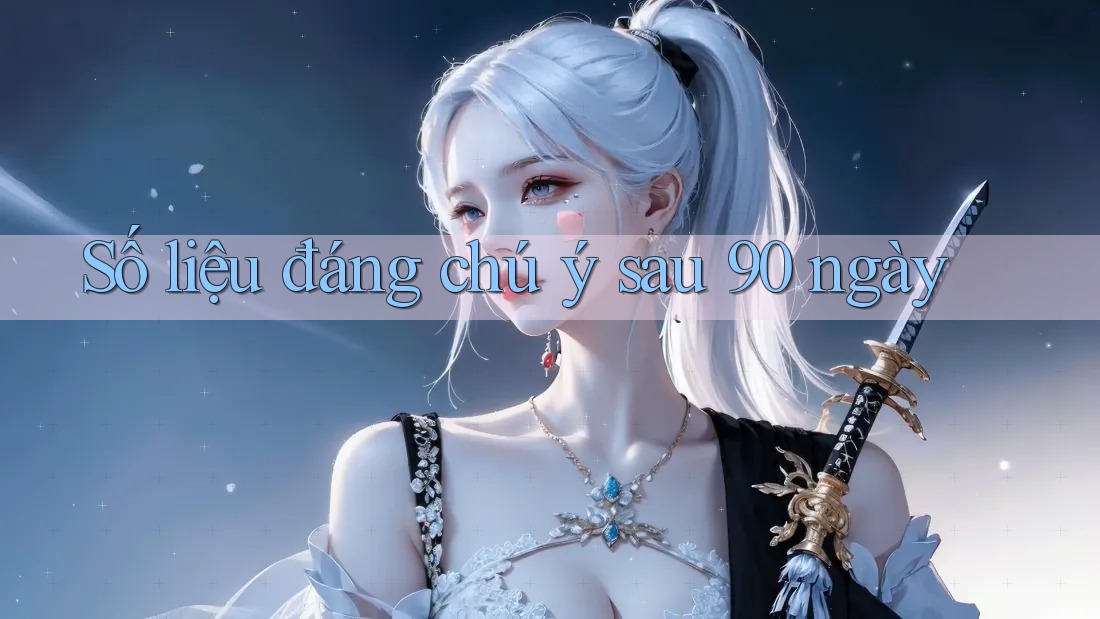 Số liệu đáng chú ý sau 90 ngày Số liệu đáng chú ý sau 90 ngày