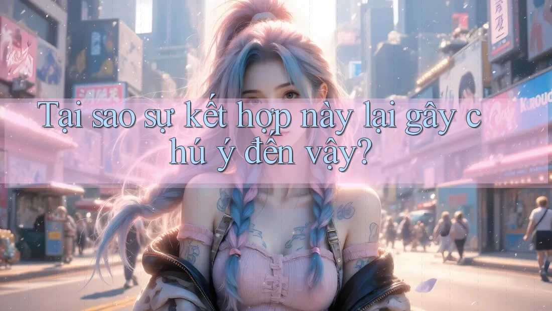 Tại sao sự kết hợp này lại gây chú ý đến vậy? Tại sao sự kết hợp này lại gây chú ý đến vậy?