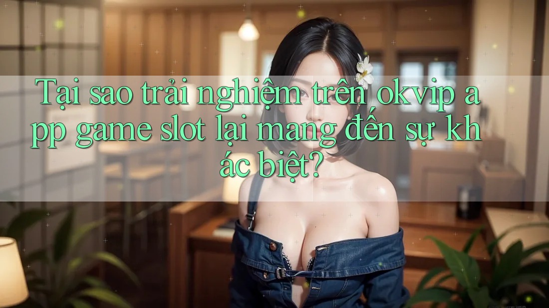 Tại sao trải nghiệm trên okvip app game slot lại mang đến sự khác biệt? Tại sao trải nghiệm trên okvip app game slot lại mang đến sự khác biệt?