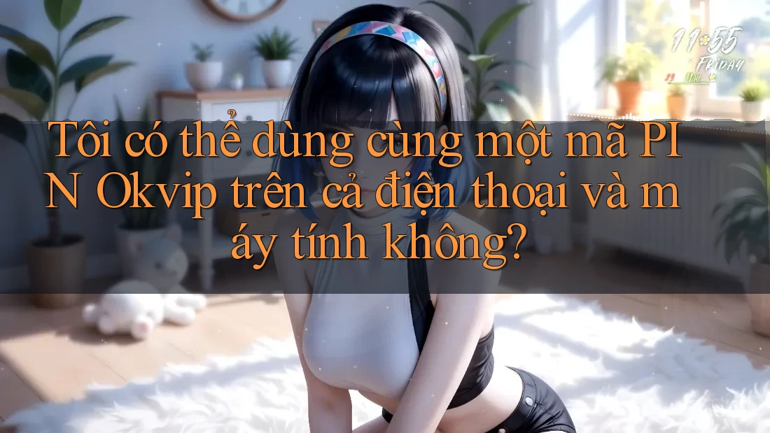 Tôi có thể dùng cùng một mã PIN Okvip trên cả điện thoại và máy tính không?