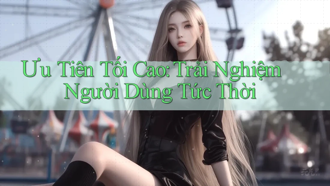Ưu Tiên Tối Cao: Trải Nghiệm Người Dùng Tức Thời Ưu Tiên Tối Cao: Trải Nghiệm Người Dùng Tức Thời